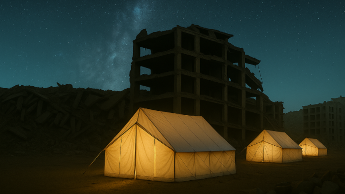 Deprem Günlüğü / Yıldızların Altındaki Çadır